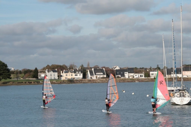 A la decouverte du Morbihan en planche a voile